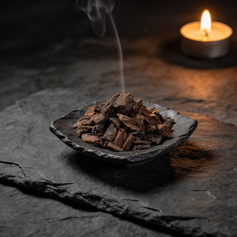 Agarwood incense chips