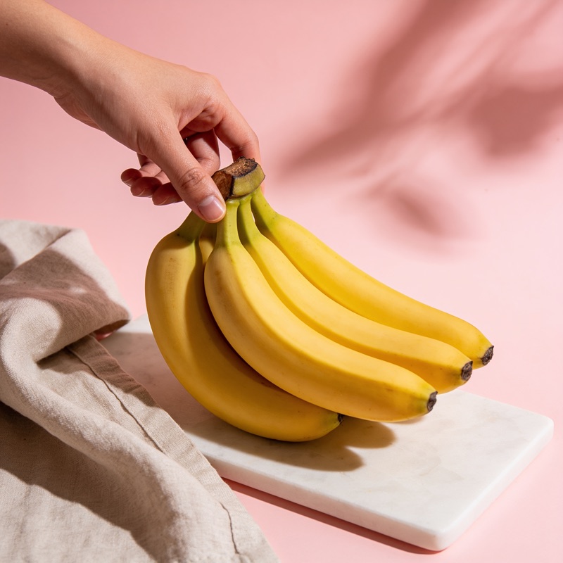 Fresh bananas