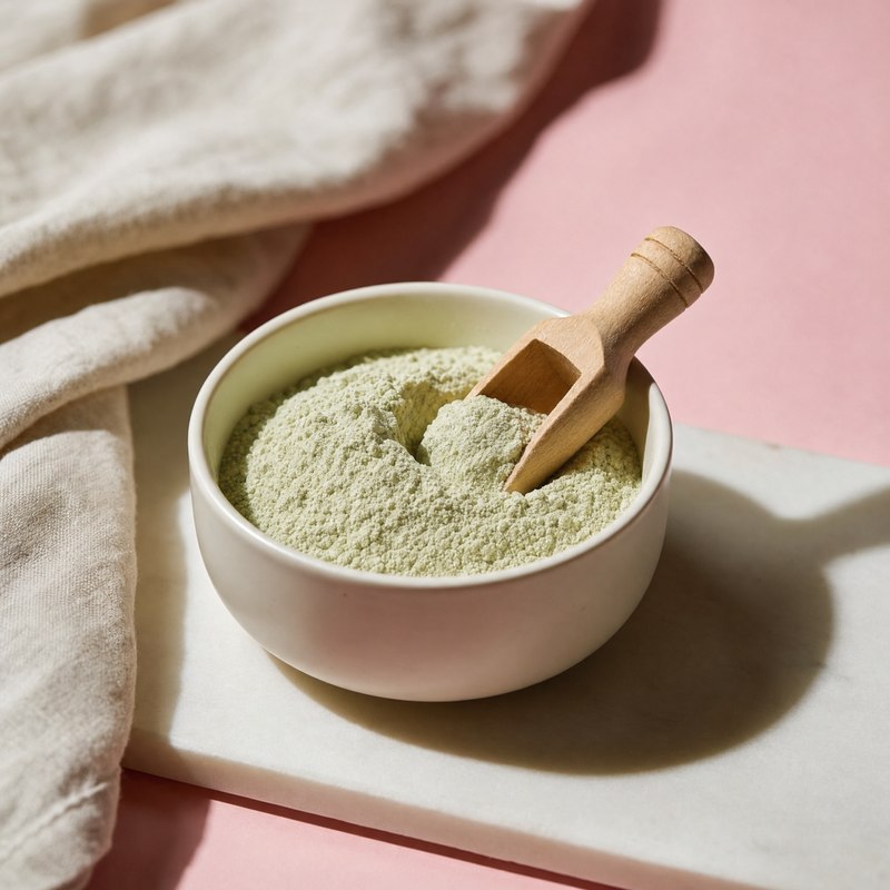 Green banana flour